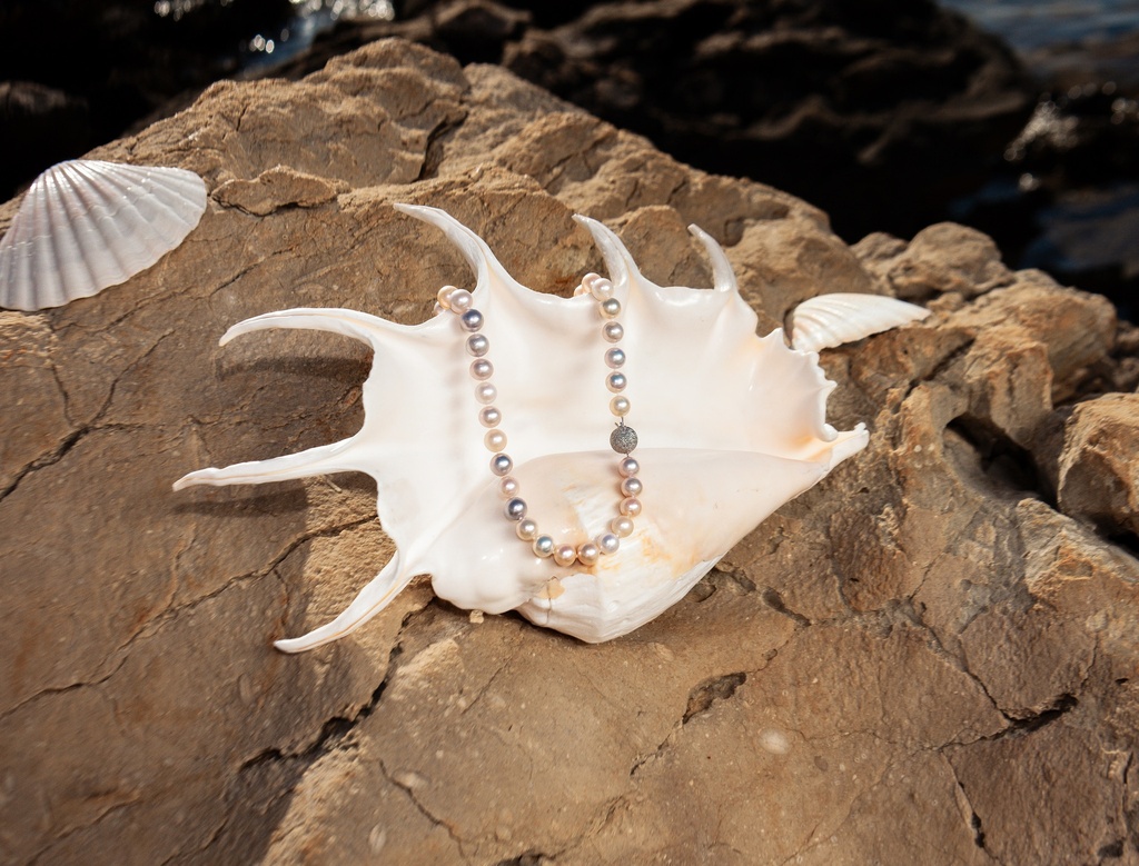 [VCCN30] 10-11mm AA+ Multicolour Freshwater Pearl Necklace